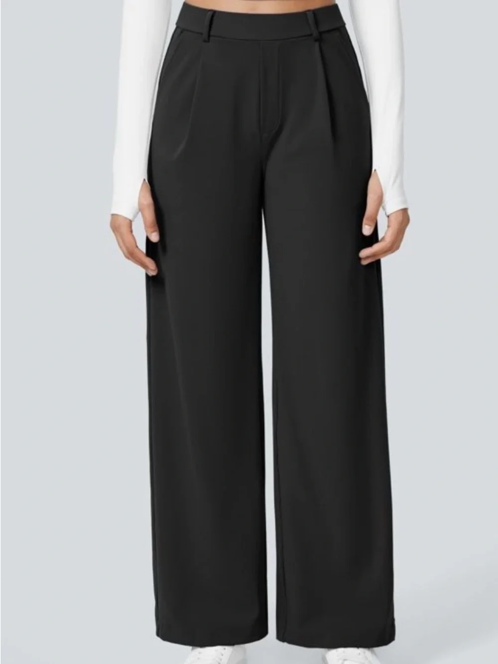 Halara Flex™ DayStretch High
Waisted Pocket Straight Leg Work - Picture 3 of 8